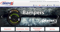 Desktop Screenshot of biomaxfitness.com.ar